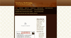 Desktop Screenshot of granburymultimedia.com